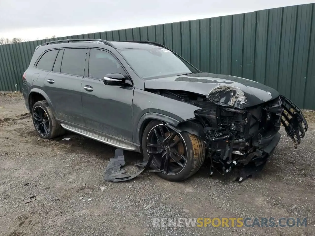 4 Photograph of a damaged car 4JGFF8FE2SB285507 MERCEDES-BENZ GLS-CLASS 2025
