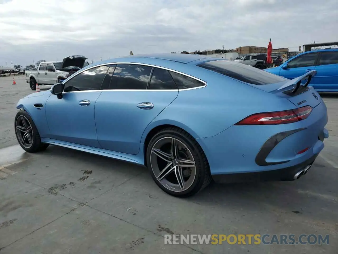2 Фотография поврежденного автомобиля WDD7X6BB4KA009315 MERCEDES-BENZ GT-CLASS 2019