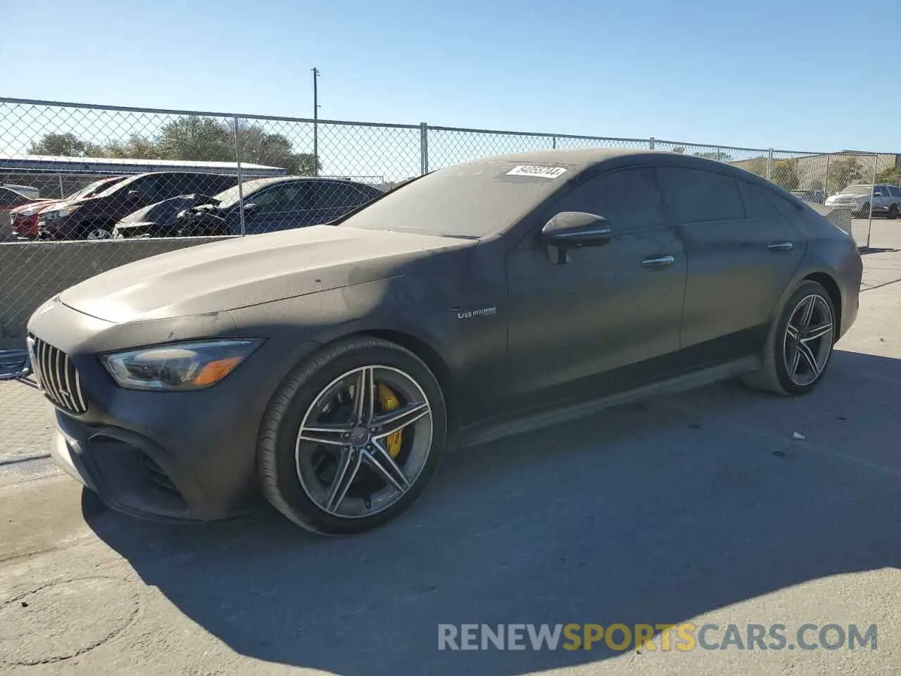 1 Photograph of a damaged car WDD7X8KB0KA001921 MERCEDES-BENZ GT-CLASS 2019