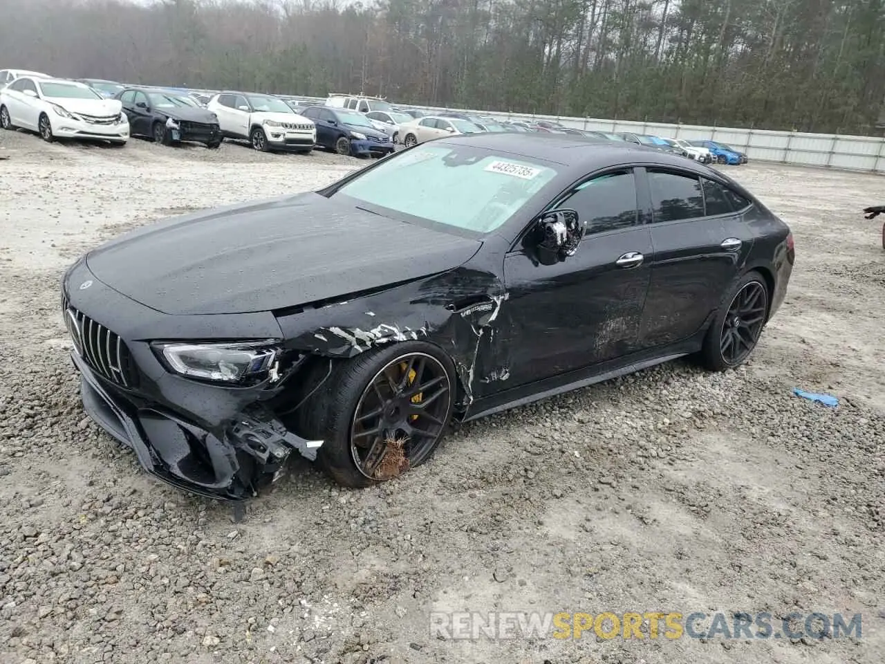 1 Photograph of a damaged car WDD7X8KB3KA007860 MERCEDES-BENZ GT-CLASS 2019
