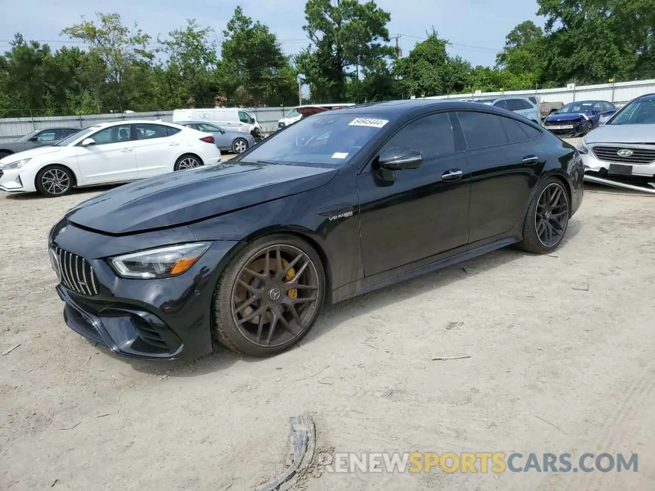 1 Photograph of a damaged car WDD7X8KB4KA007978 MERCEDES-BENZ GT-CLASS 2019