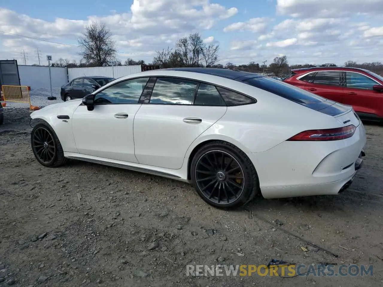 2 Фотография поврежденного автомобиля W1K7X5KB3MA035207 MERCEDES-BENZ GT-CLASS 2021