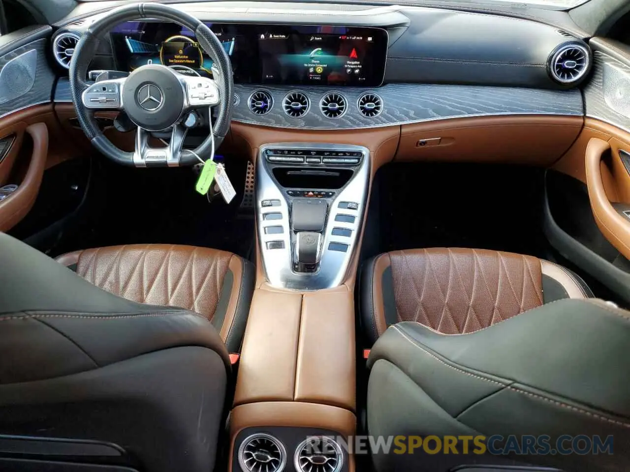 8 Фотография поврежденного автомобиля W1K7X5KB3MA035207 MERCEDES-BENZ GT-CLASS 2021