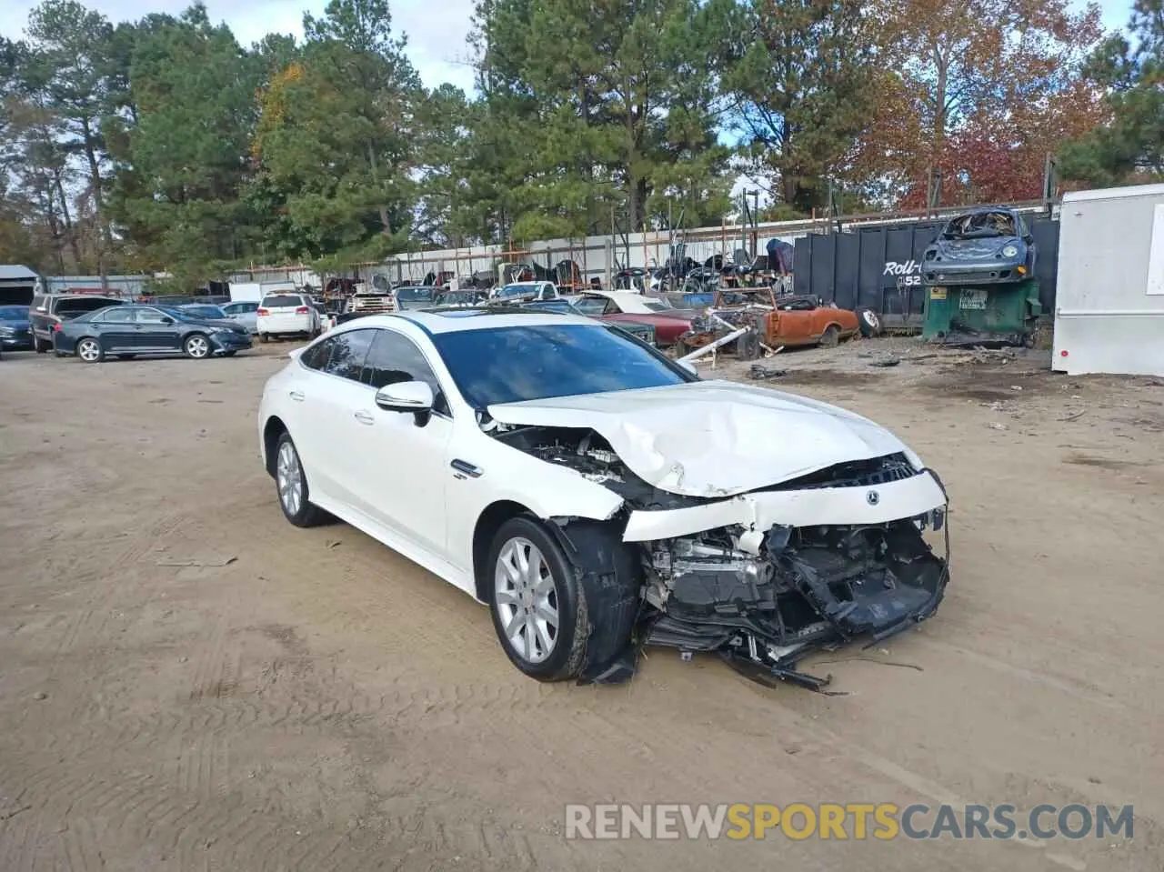 1 Photograph of a damaged car W1K7X5KB3MA037250 MERCEDES-BENZ GT-CLASS 2021