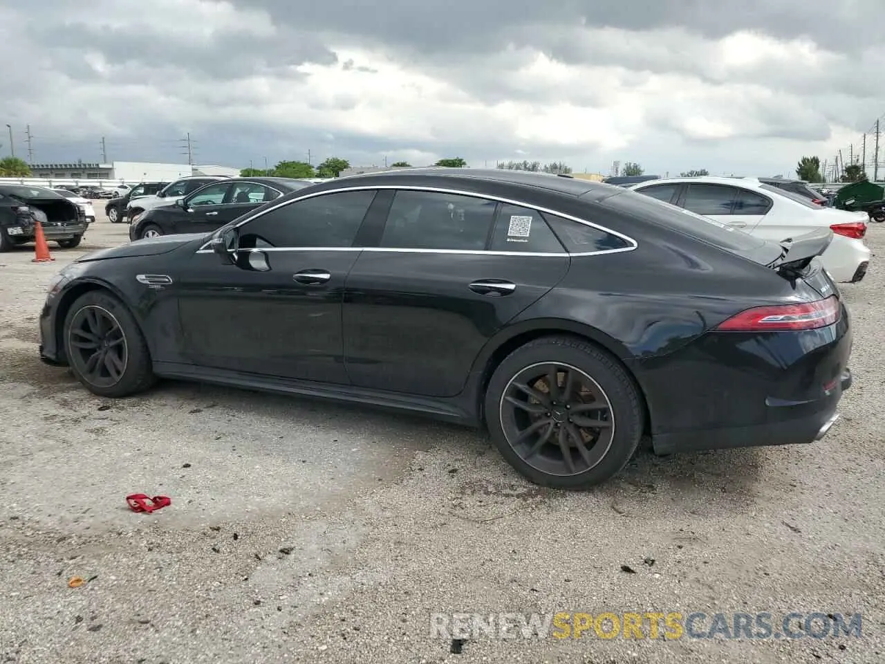 2 Фотография поврежденного автомобиля W1K7X5KB4MA035197 MERCEDES-BENZ GT-CLASS 2021