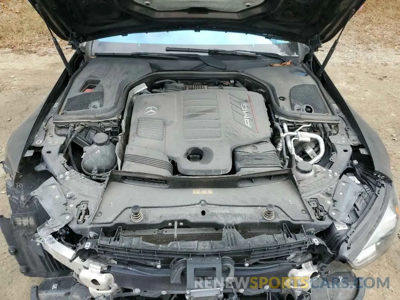 11 Фотография поврежденного автомобиля W1K7X5KB8MA036546 MERCEDES-BENZ GT-CLASS 2021