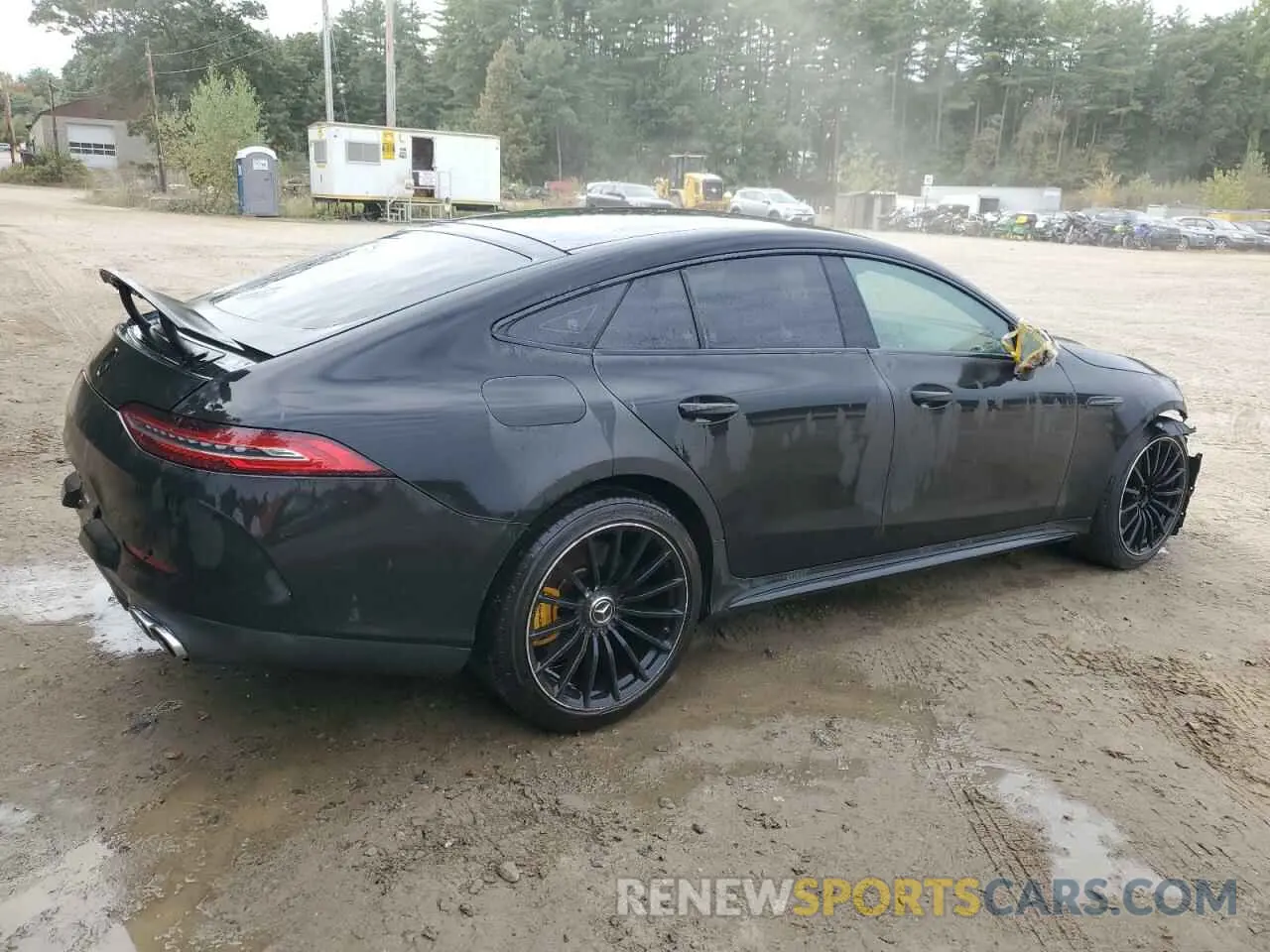 3 Фотография поврежденного автомобиля W1K7X5KB8MA036546 MERCEDES-BENZ GT-CLASS 2021