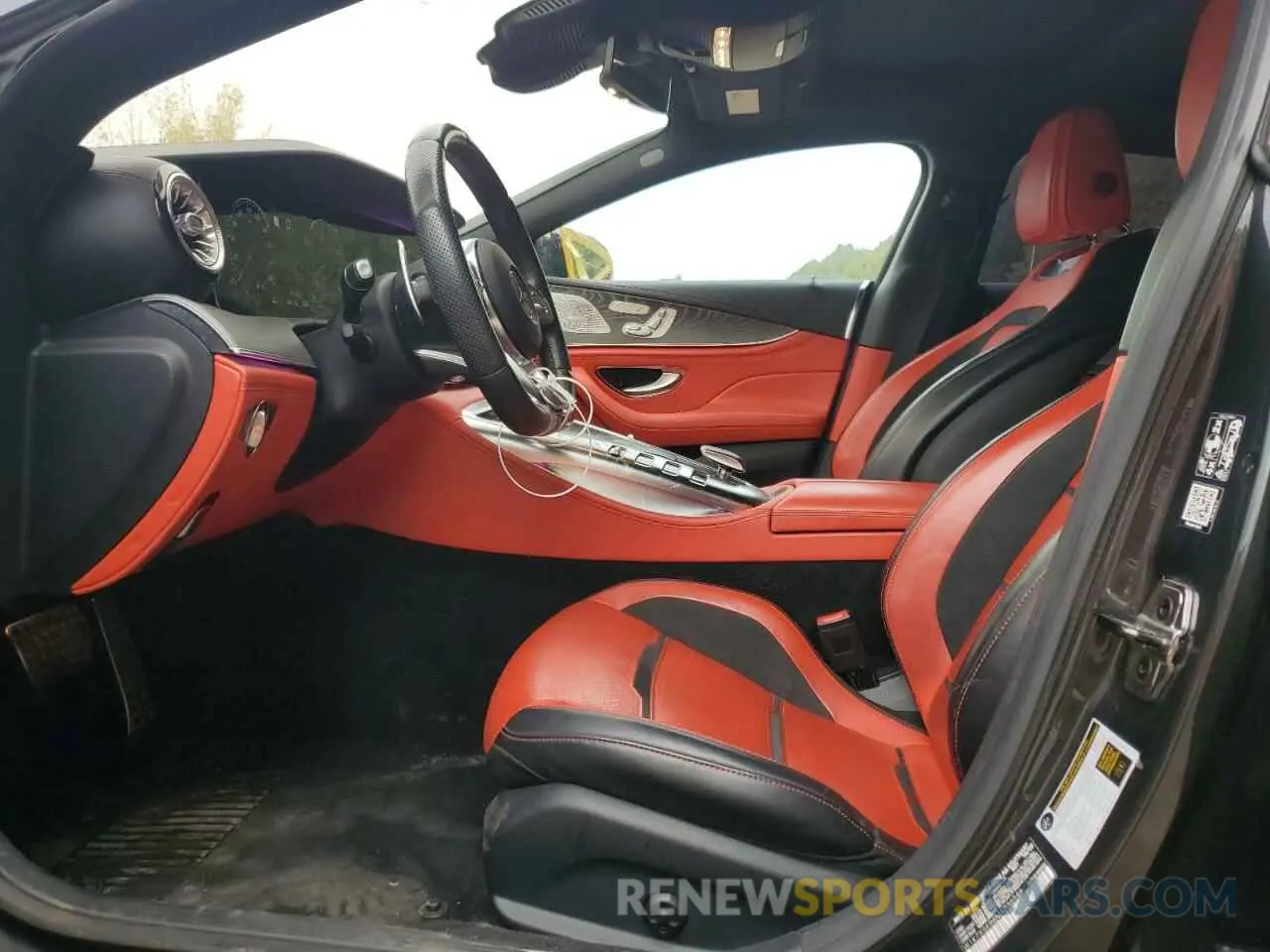 7 Фотография поврежденного автомобиля W1K7X5KB8MA036546 MERCEDES-BENZ GT-CLASS 2021
