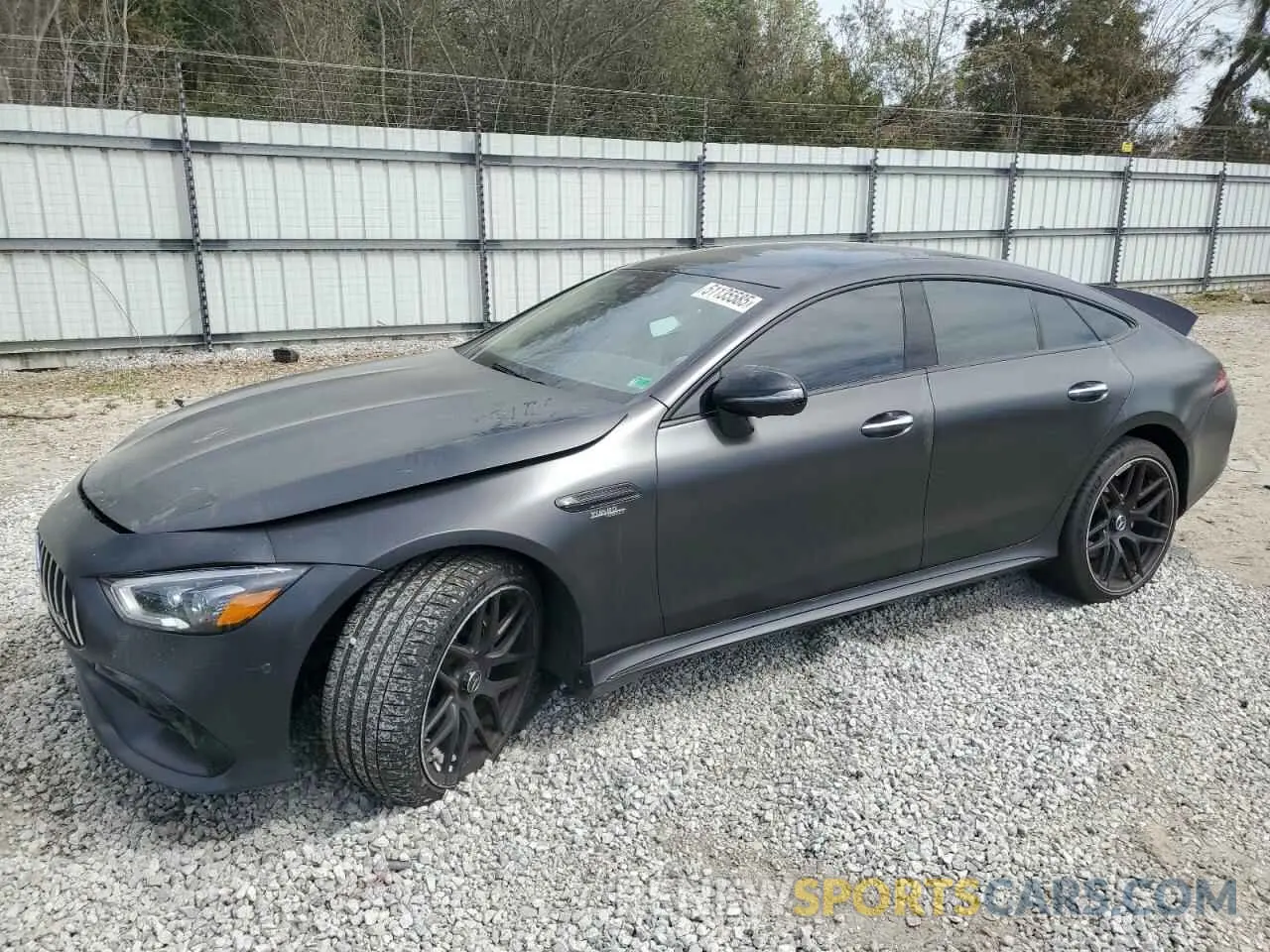 1 Photograph of a damaged car W1K7X6BB5MA036168 MERCEDES-BENZ GT-CLASS 2021