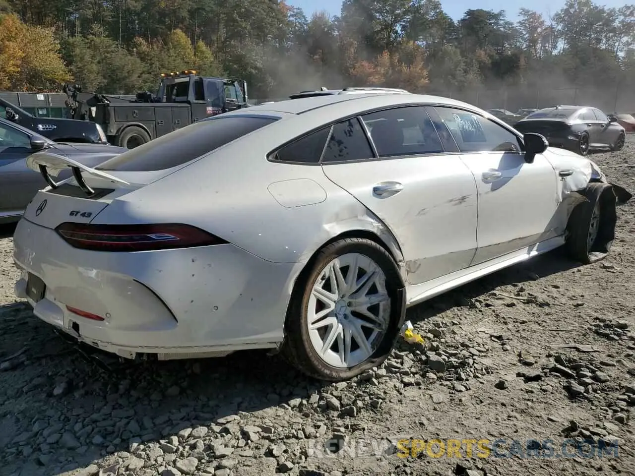 3 Фотография поврежденного автомобиля W1K7X5KB0NA053519 MERCEDES-BENZ GT-CLASS 2022