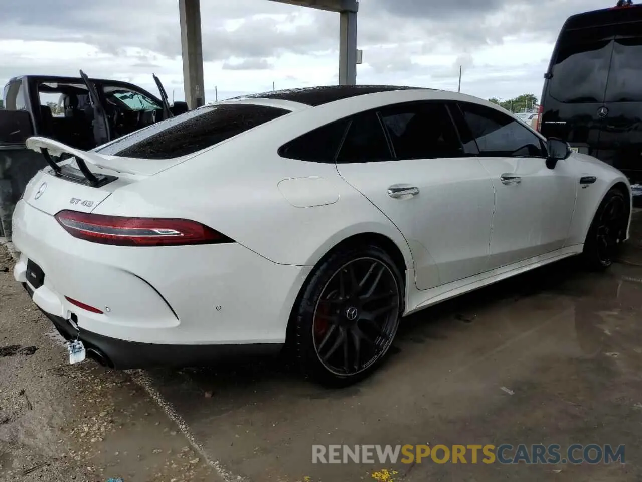 3 Photograph of a damaged car W1K7X5KB6NA046557 MERCEDES-BENZ GT-CLASS 2022