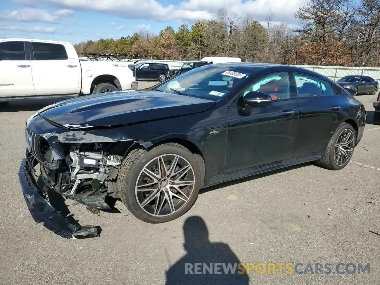 1 Photograph of a damaged car W1K7X6BB5NA054221 MERCEDES-BENZ GT-CLASS 2022