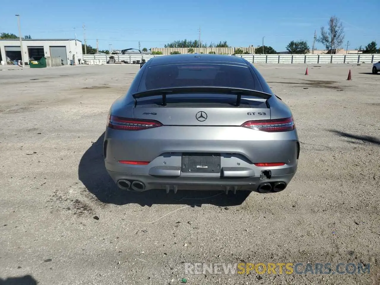 6 Фотография поврежденного автомобиля W1K7X6BB7NA048582 MERCEDES-BENZ GT-CLASS 2022