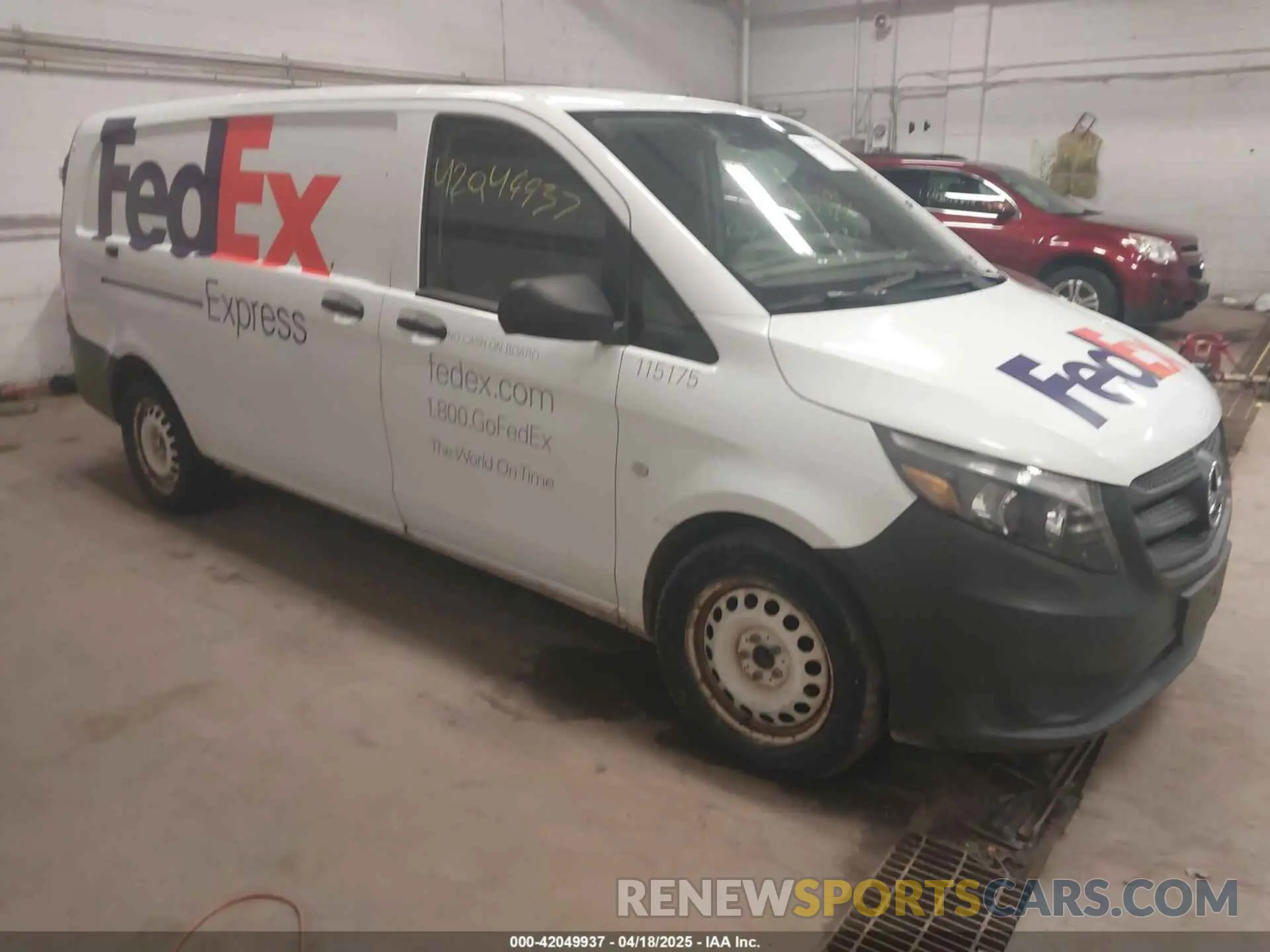 1 Photograph of a damaged car WD3PG3EA7K3532483 MERCEDES-BENZ METRIS 2019