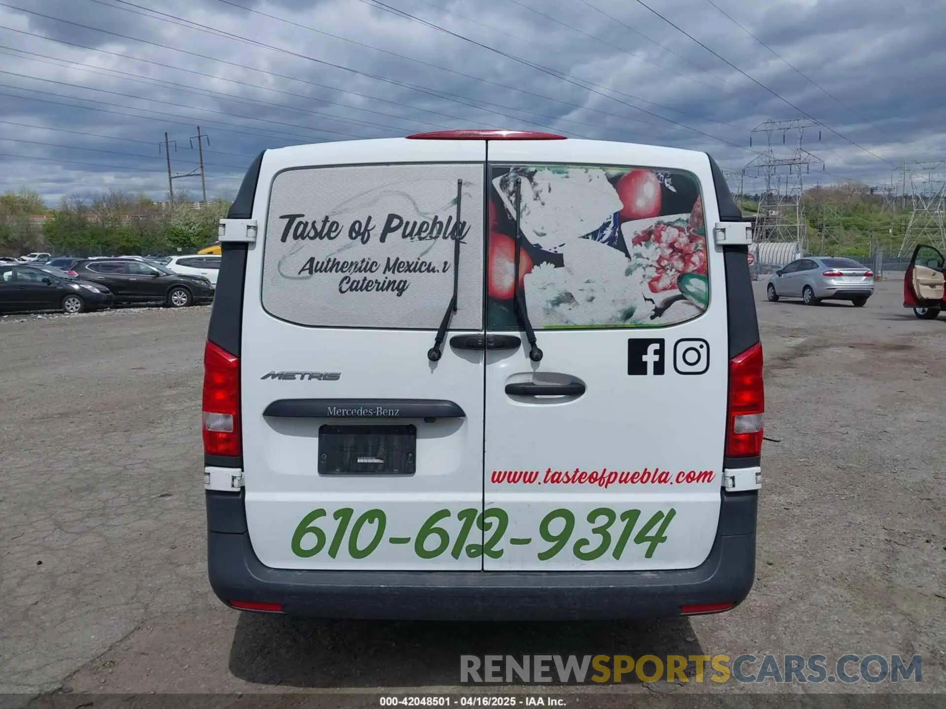 17 Фотография поврежденного автомобиля WD3PG3EA9K3592801 MERCEDES-BENZ METRIS 2019