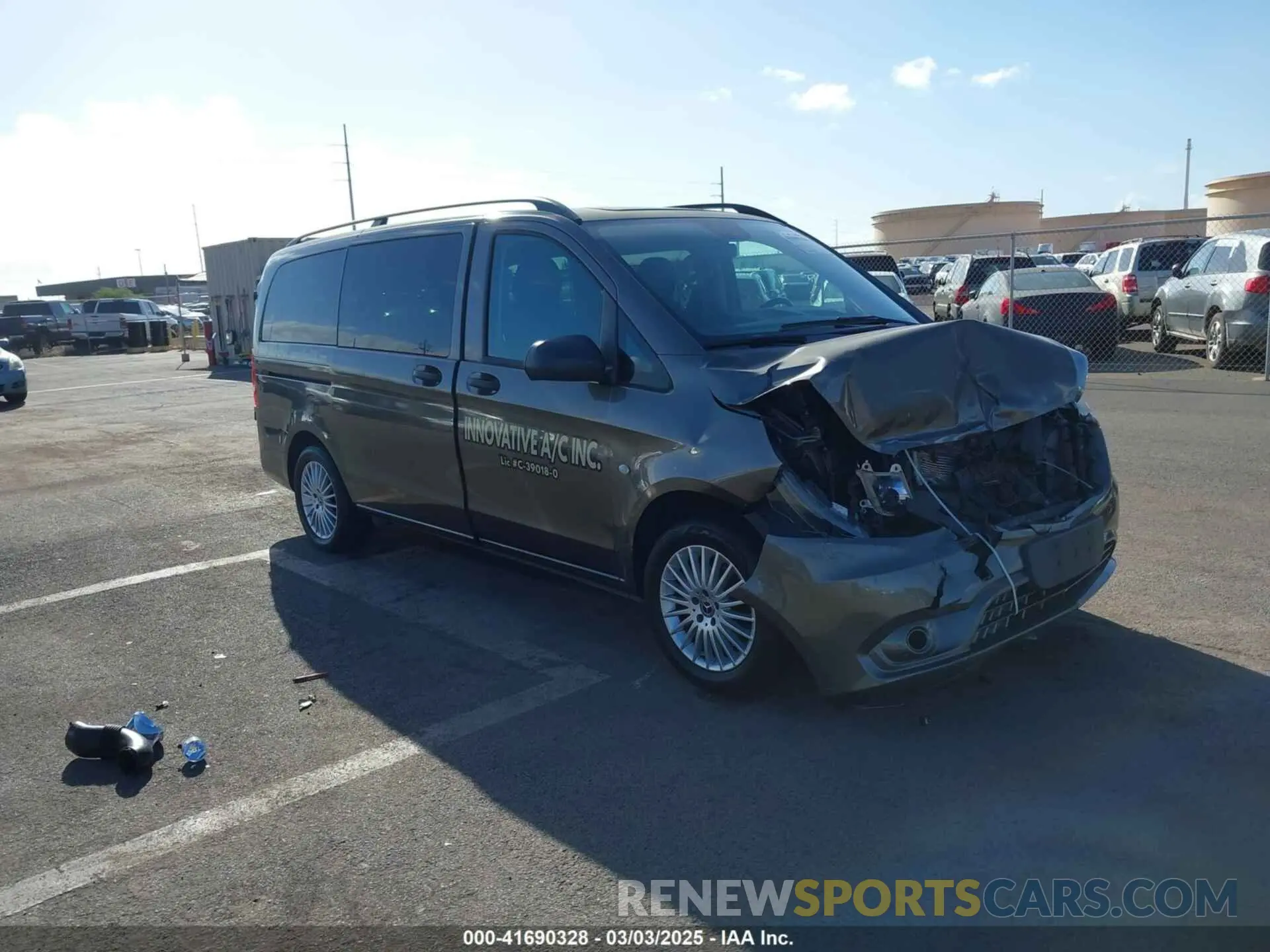 1 Photograph of a damaged car WD4PG2EE3K3523210 MERCEDES-BENZ METRIS 2019
