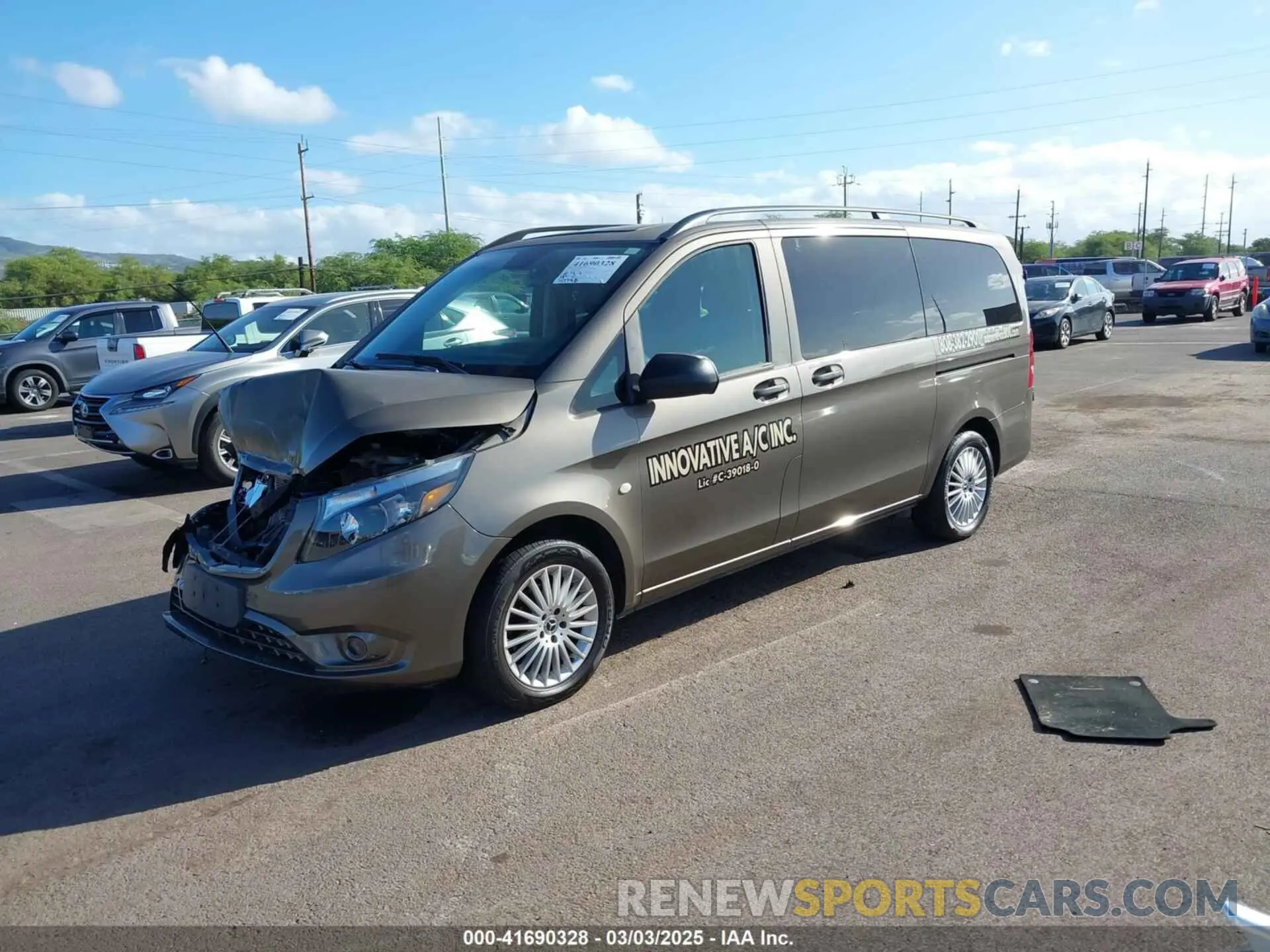 2 Photograph of a damaged car WD4PG2EE3K3523210 MERCEDES-BENZ METRIS 2019