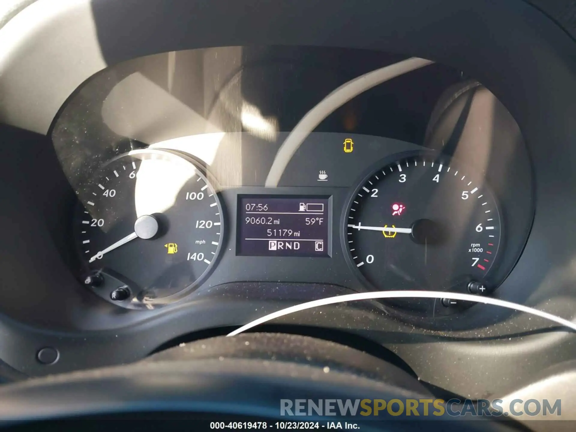 7 Photograph of a damaged car WD4PG2EE6K3505493 MERCEDES-BENZ METRIS 2019