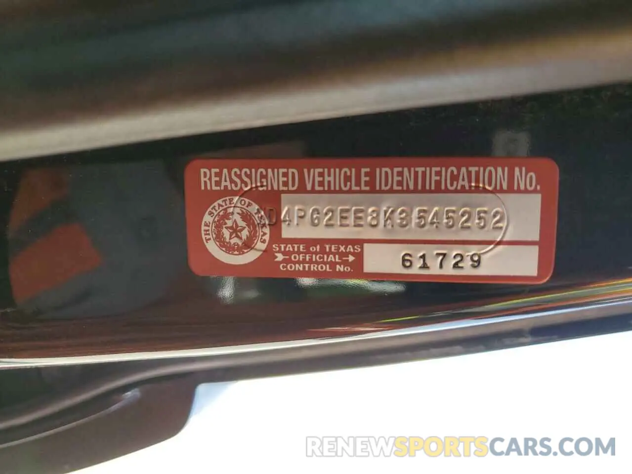 13 Photograph of a damaged car WD4PG2EE8K3545252 MERCEDES-BENZ METRIS 2019