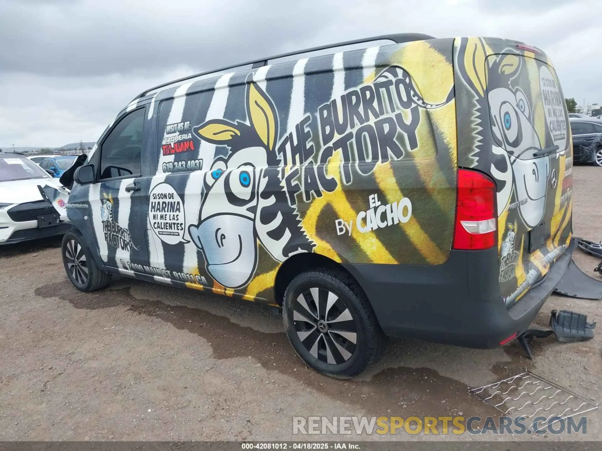 3 Фотография поврежденного автомобиля W1YV0BEY6N4149945 MERCEDES-BENZ METRIS 2022