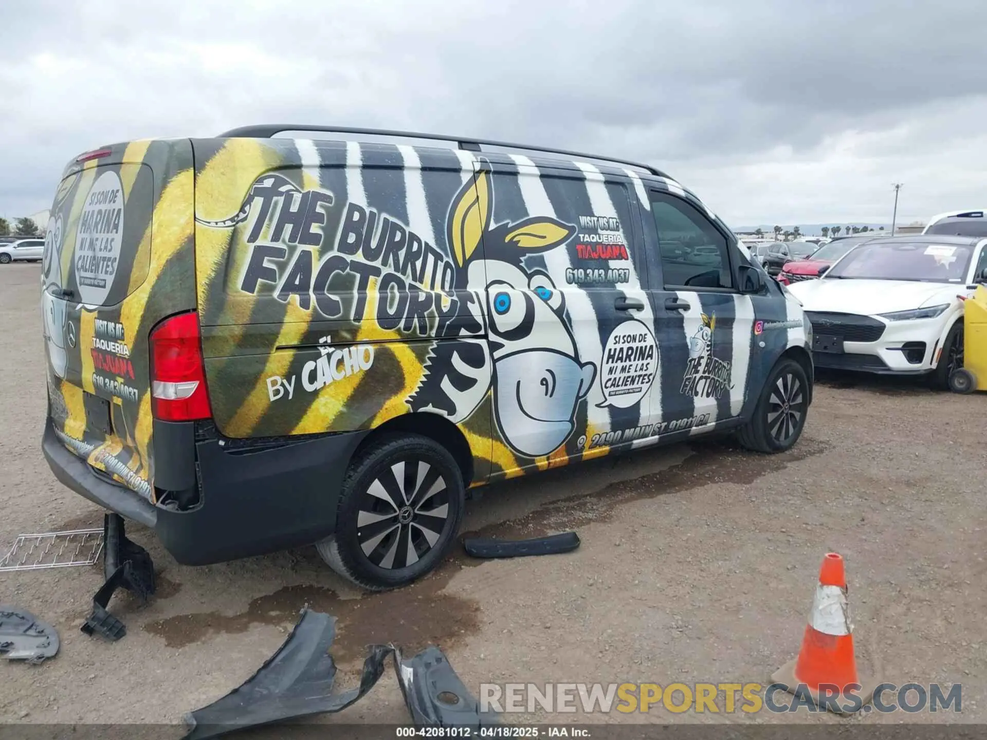 4 Фотография поврежденного автомобиля W1YV0BEY6N4149945 MERCEDES-BENZ METRIS 2022