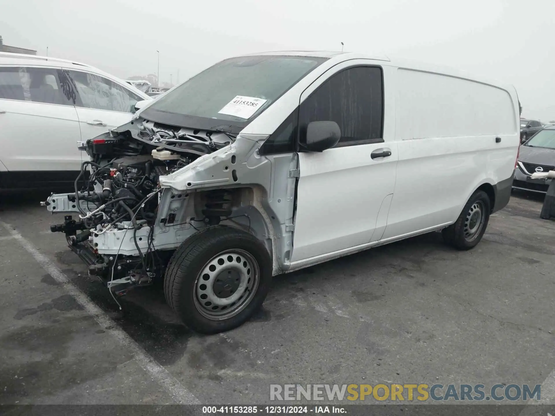 2 Фотография поврежденного автомобиля W1YV0BEY5P4340906 MERCEDES-BENZ METRIS 2023