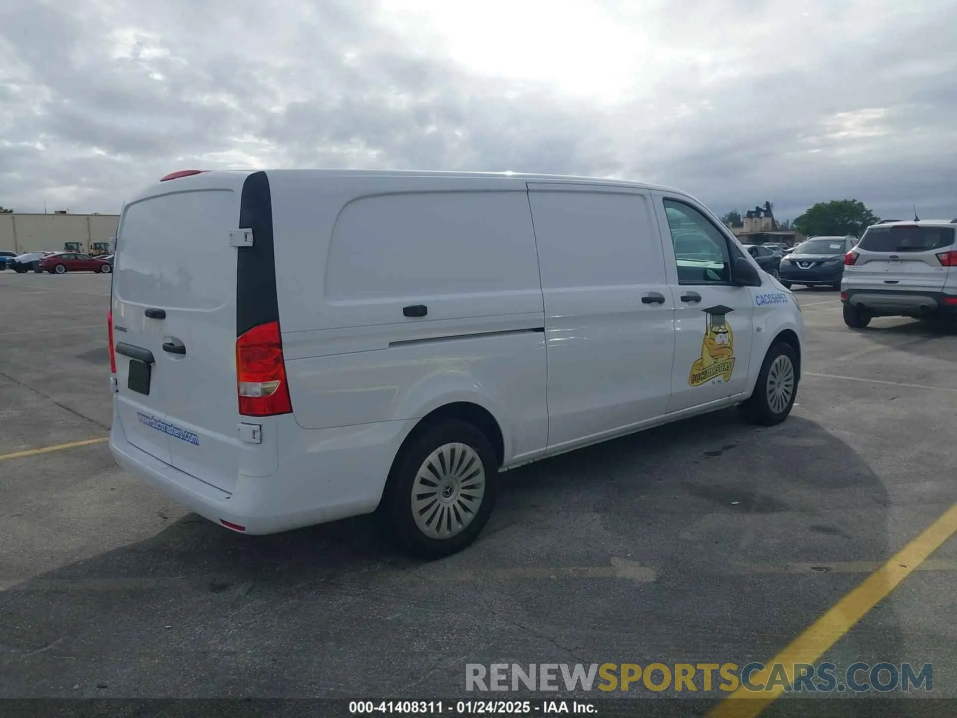 4 Фотография поврежденного автомобиля W1YV0CEY8P4363862 MERCEDES-BENZ METRIS 2023