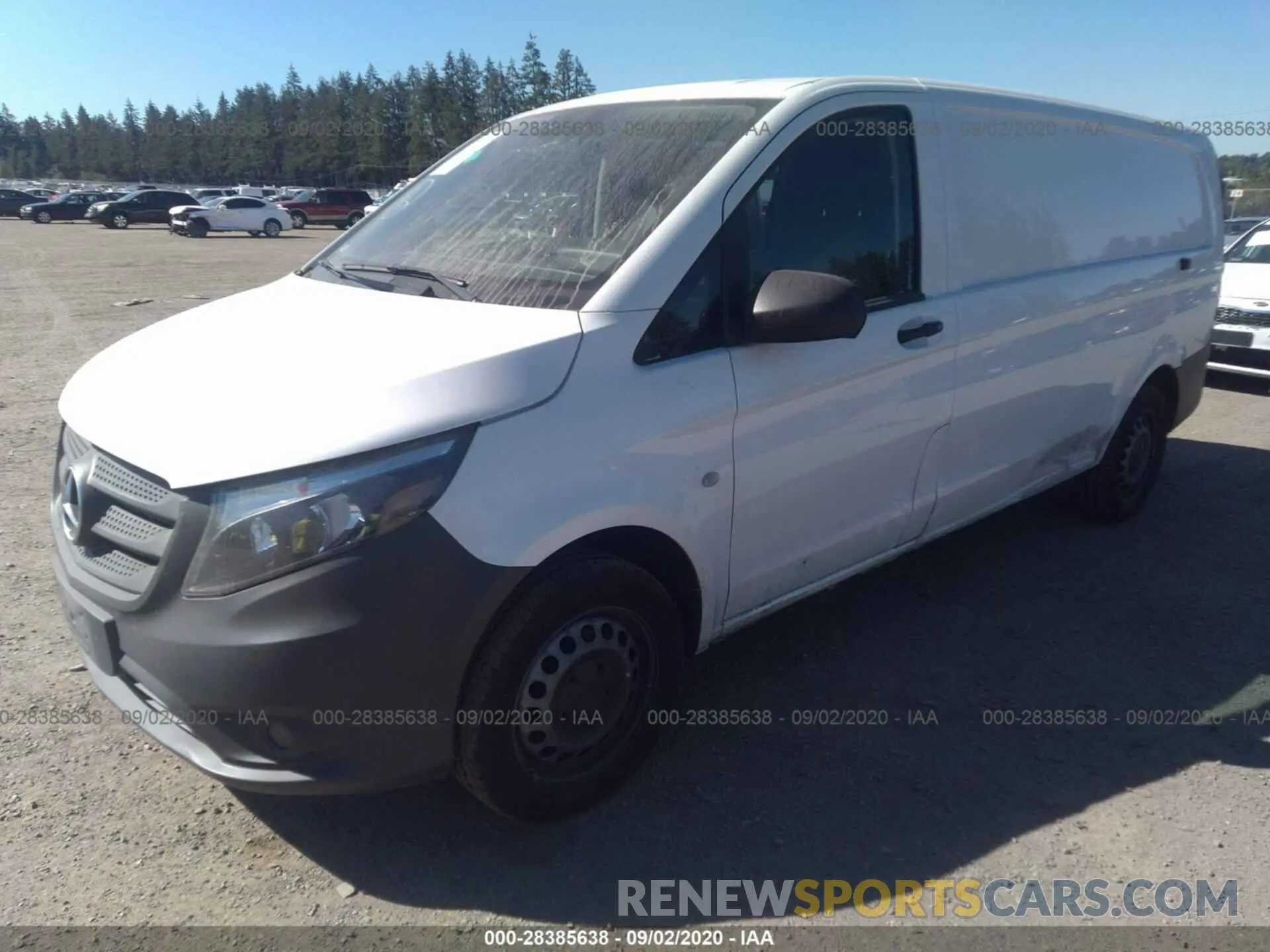 2 Photograph of a damaged car WD3PG3EA9K3607085 MERCEDES-BENZ METRIS CARGO VAN 2019