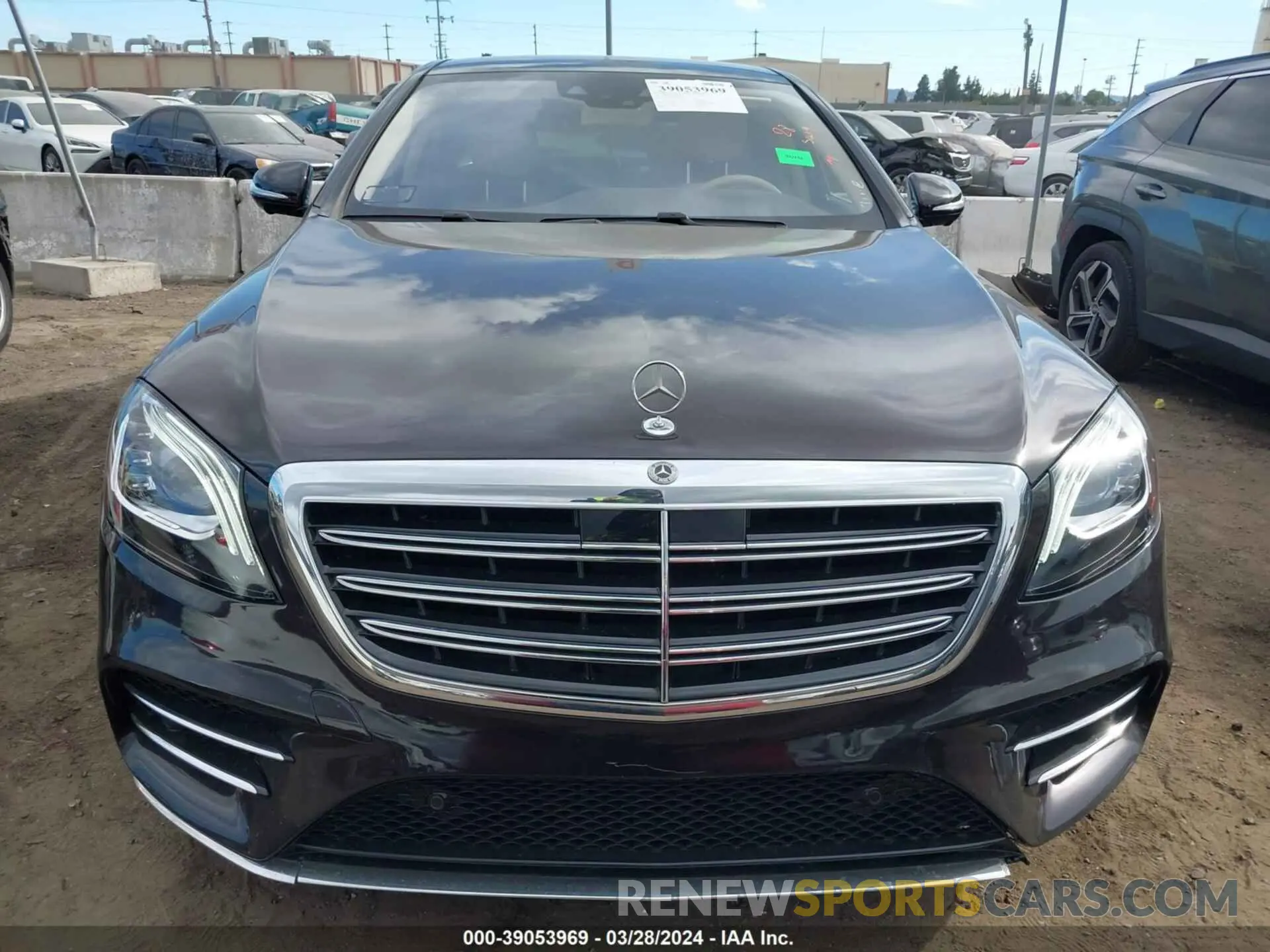 12 Photograph of a damaged car WDDUG6GB7KA451386 MERCEDES-BENZ S 450 2019