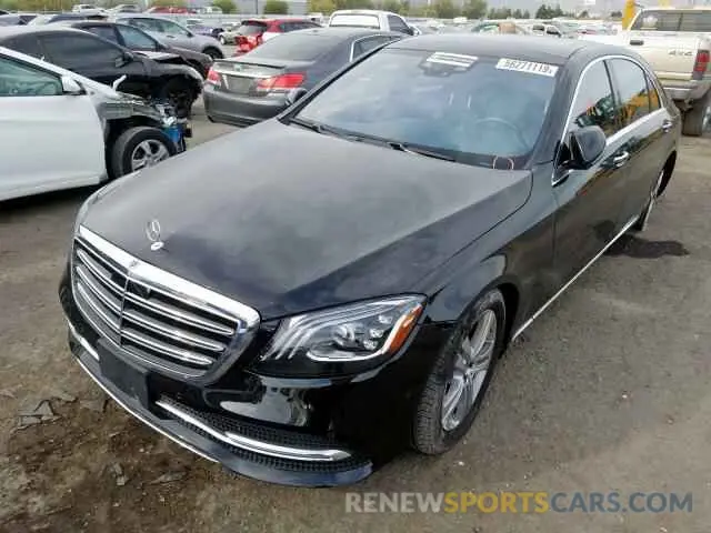 2 Photograph of a damaged car WDDUG6GB7KA457253 MERCEDES-BENZ S 450 2019