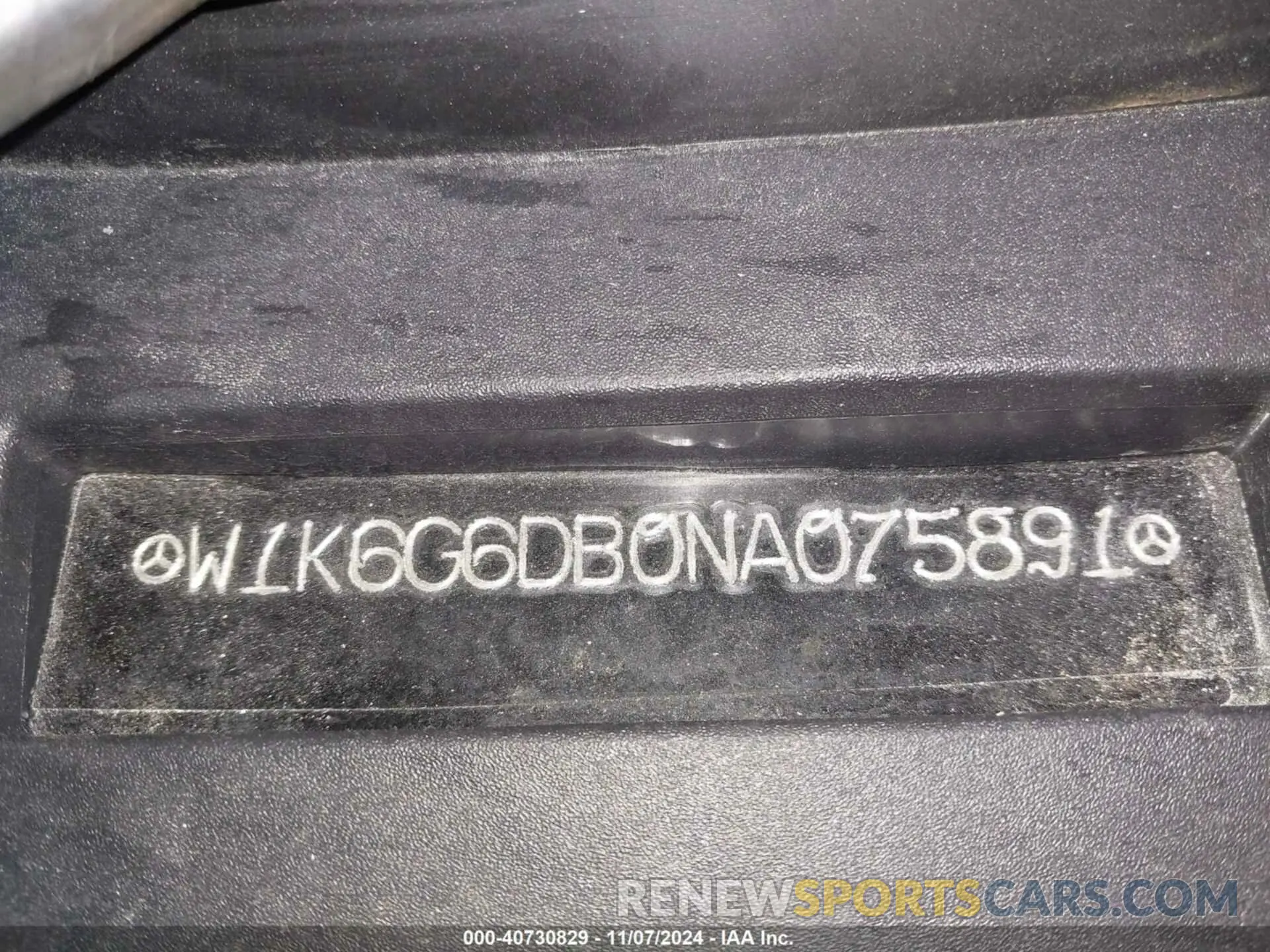 18 Photograph of a damaged car W1K6G6DB0NA075891 MERCEDES-BENZ S 500 2022