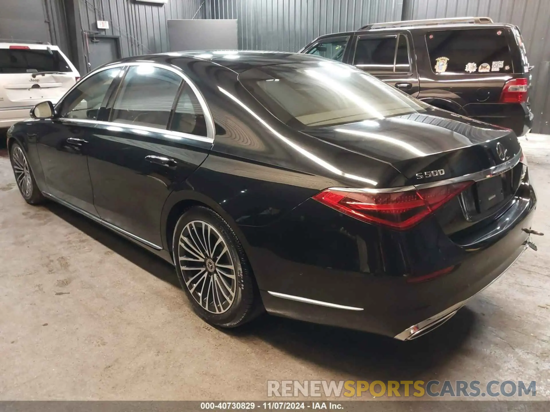 3 Photograph of a damaged car W1K6G6DB0NA075891 MERCEDES-BENZ S 500 2022