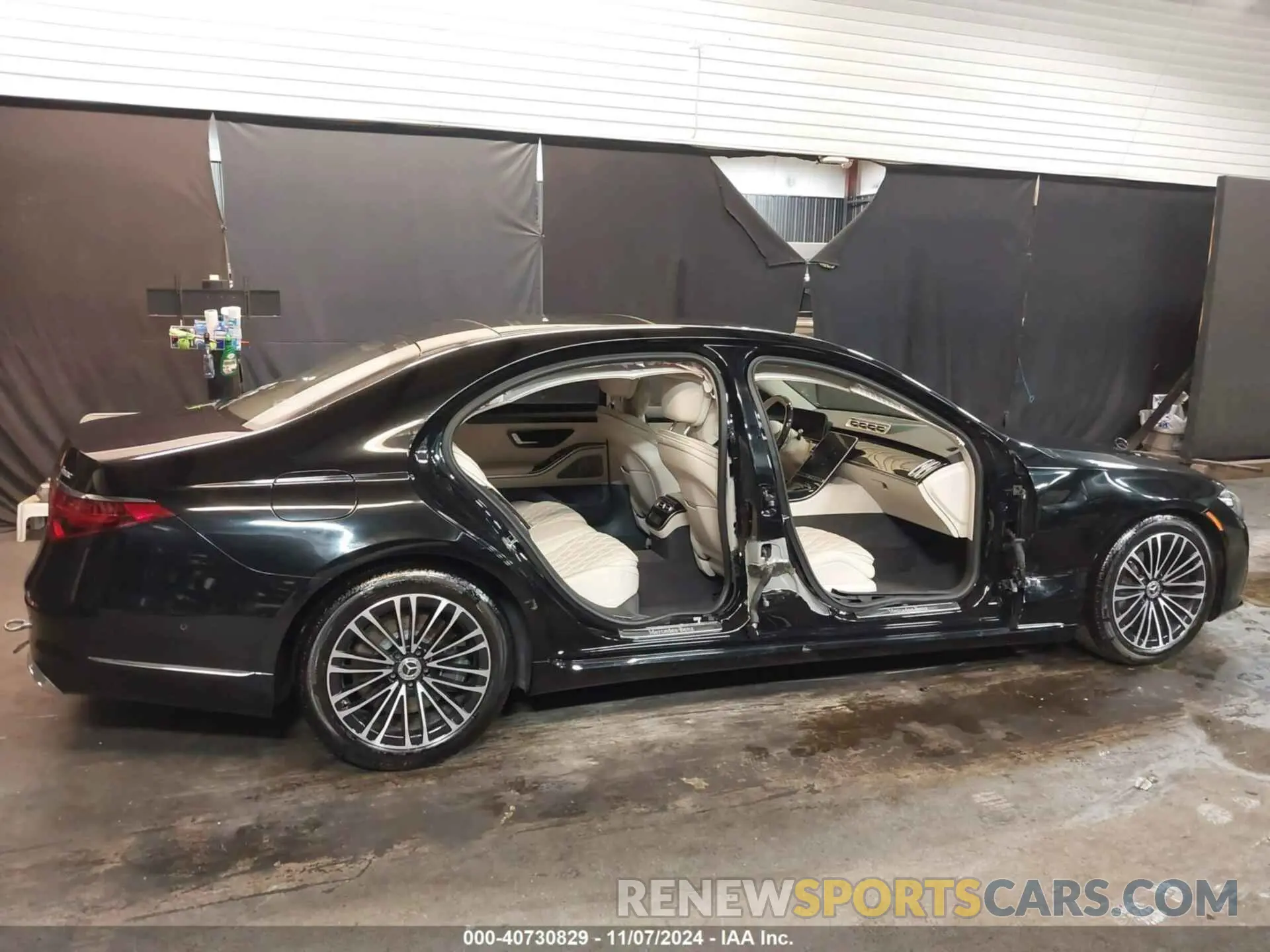 6 Photograph of a damaged car W1K6G6DB0NA075891 MERCEDES-BENZ S 500 2022