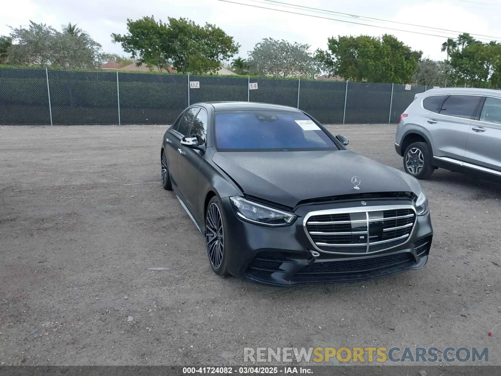 6 Фотография поврежденного автомобиля W1K6G6DB0NA148354 MERCEDES-BENZ S 500 2022