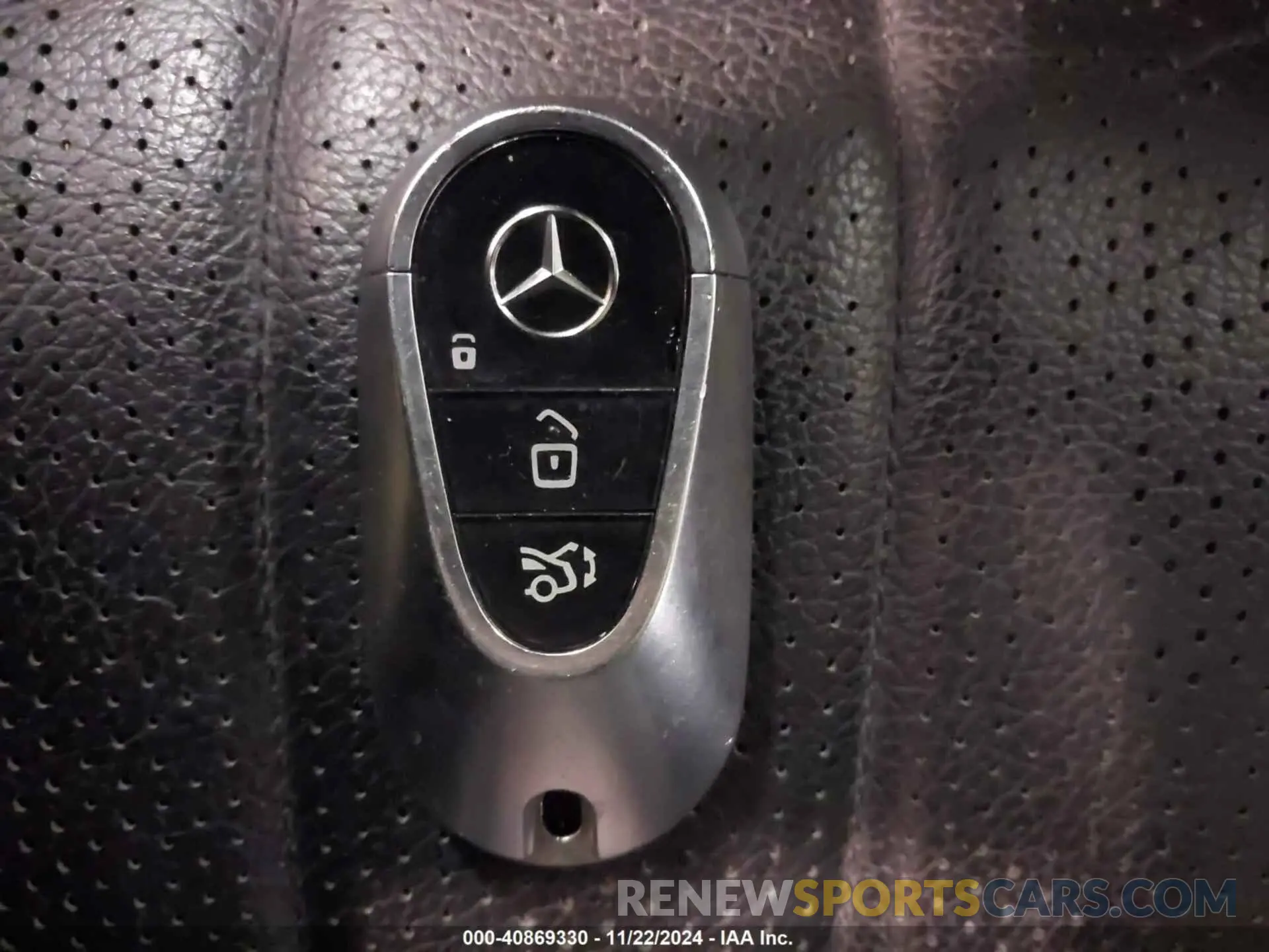 11 Photograph of a damaged car W1K6G6DB3NA071592 MERCEDES-BENZ S 500 2022