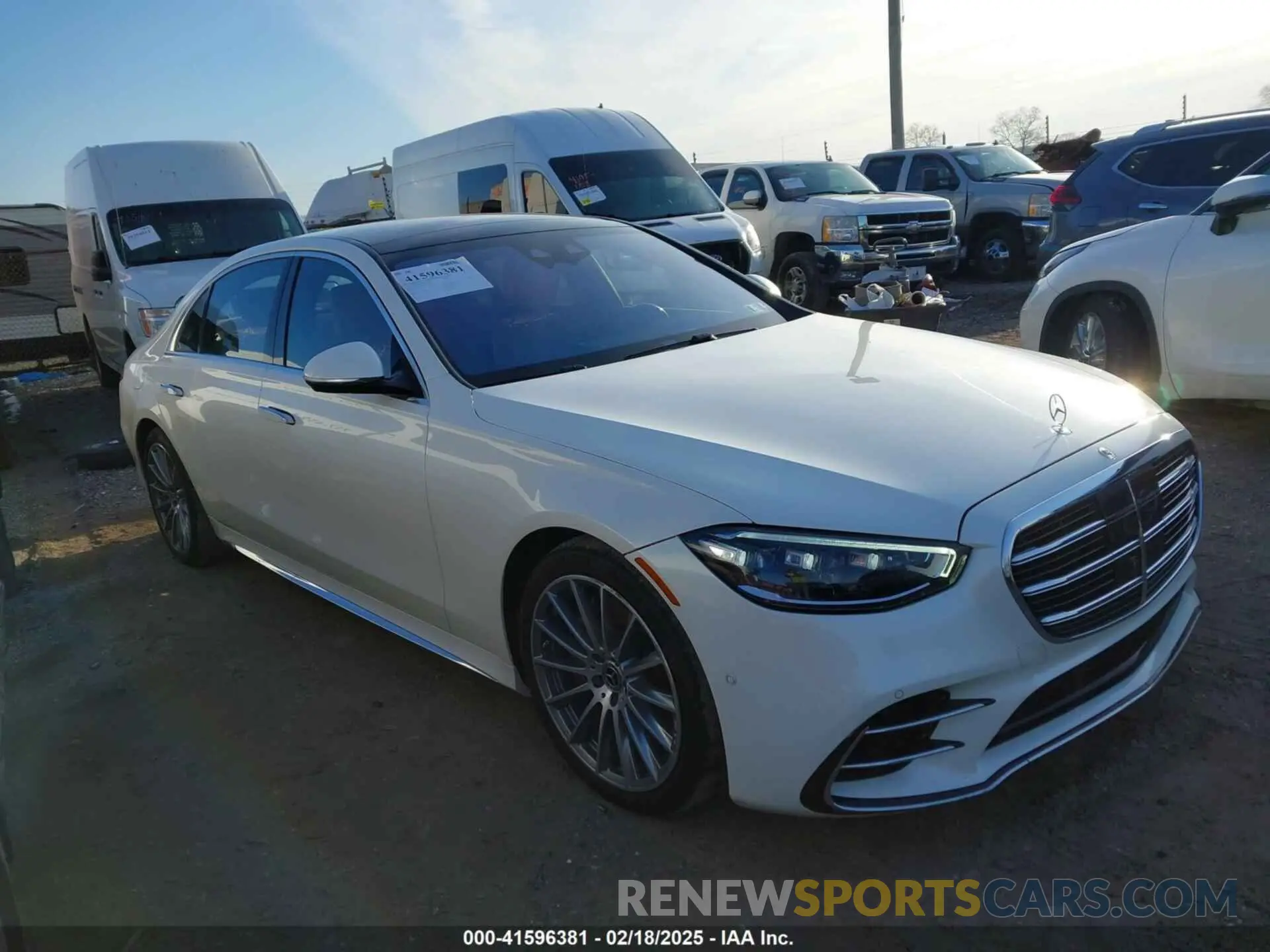 1 Photograph of a damaged car W1K6G6DB4NA125708 MERCEDES-BENZ S 500 2022