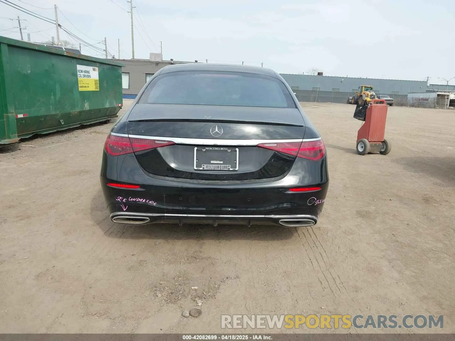 16 Photograph of a damaged car W1K6G6DB5PA172216 MERCEDES-BENZ S 500 2023