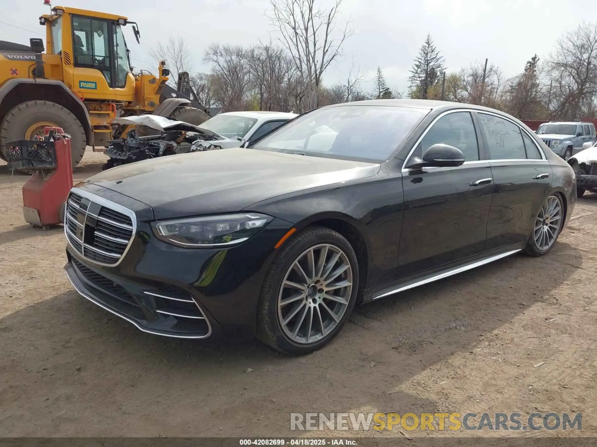 2 Photograph of a damaged car W1K6G6DB5PA172216 MERCEDES-BENZ S 500 2023