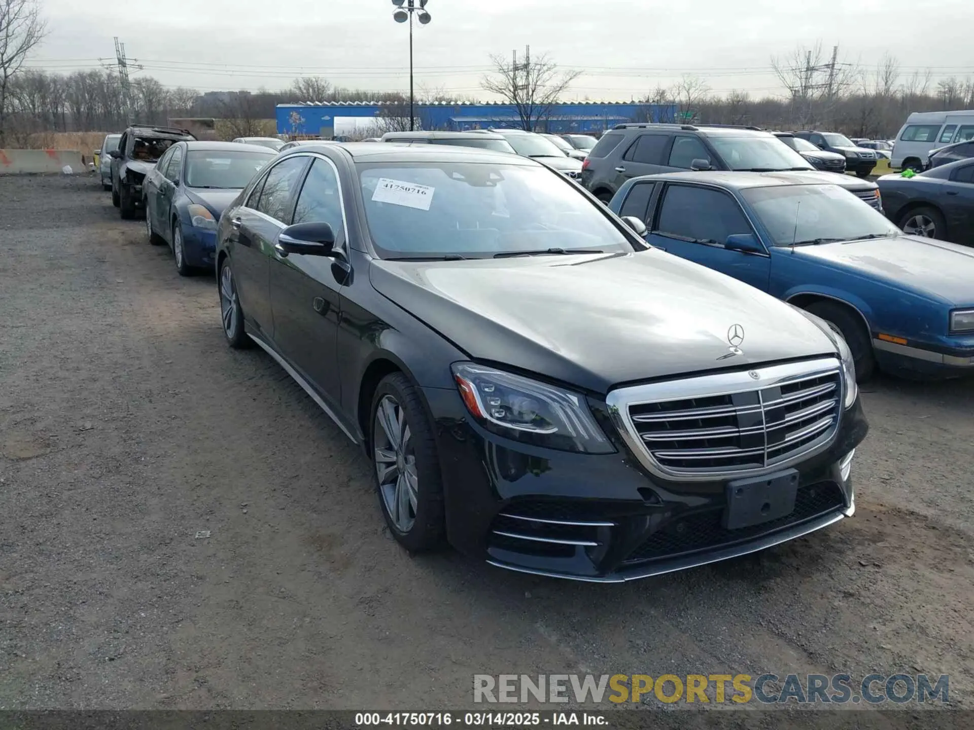 1 Photograph of a damaged car WDDUG8GB1KA430335 MERCEDES-BENZ S 560 2019