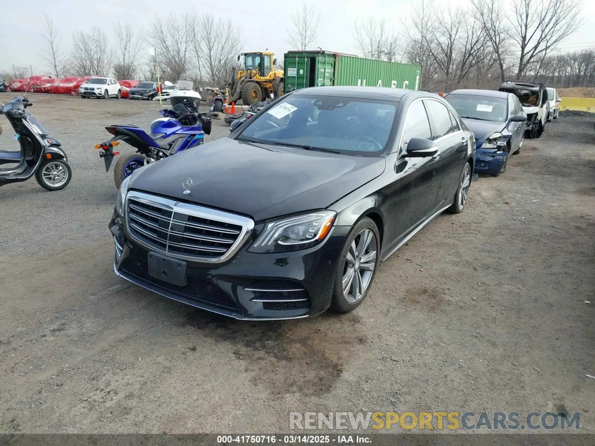 2 Photograph of a damaged car WDDUG8GB1KA430335 MERCEDES-BENZ S 560 2019
