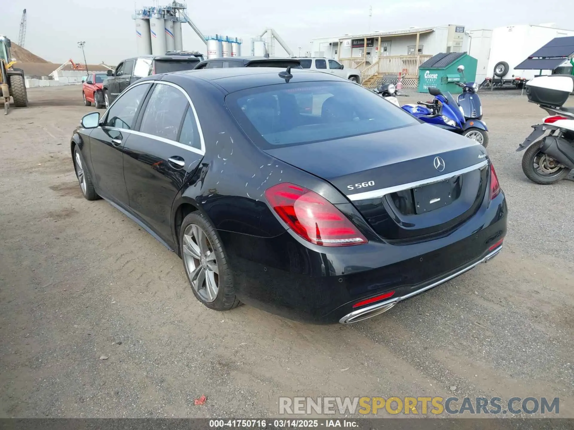 3 Photograph of a damaged car WDDUG8GB1KA430335 MERCEDES-BENZ S 560 2019
