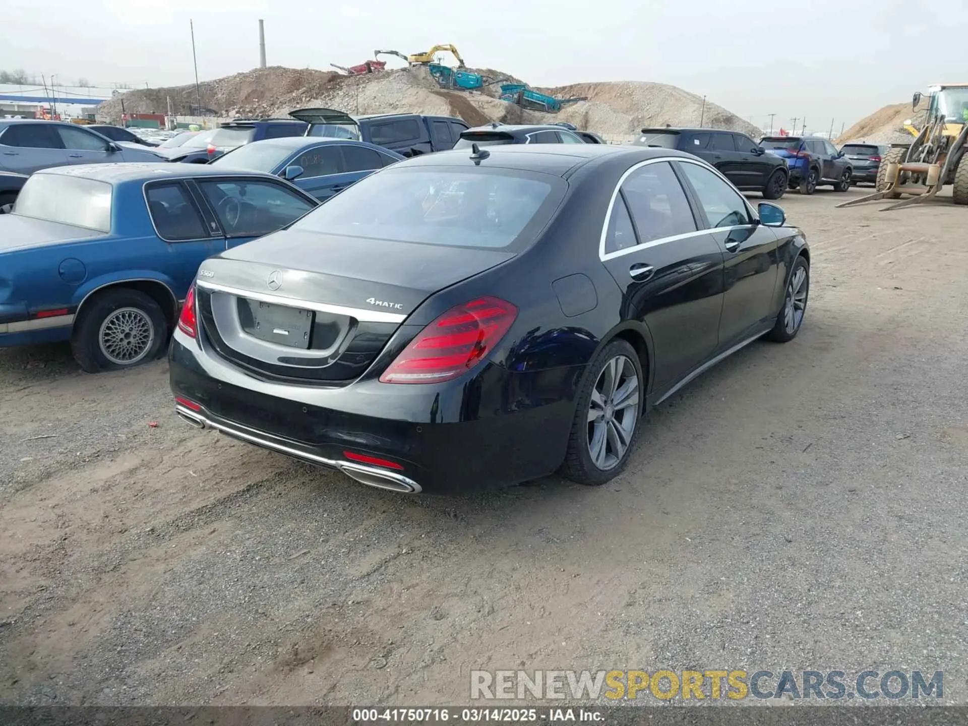 4 Photograph of a damaged car WDDUG8GB1KA430335 MERCEDES-BENZ S 560 2019