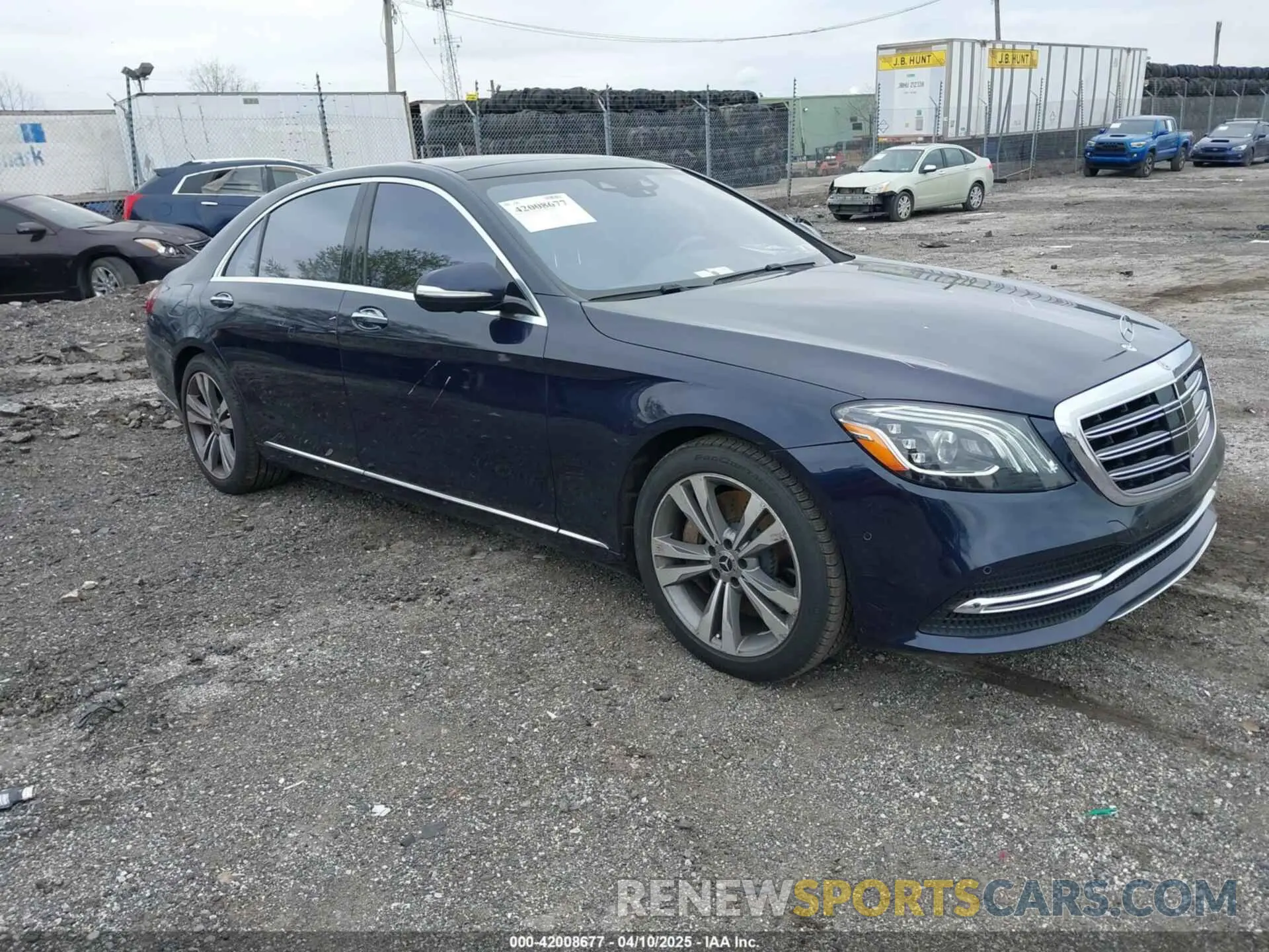 1 Фотография поврежденного автомобиля WDDUG8GB3LA517882 MERCEDES-BENZ S 560 2020