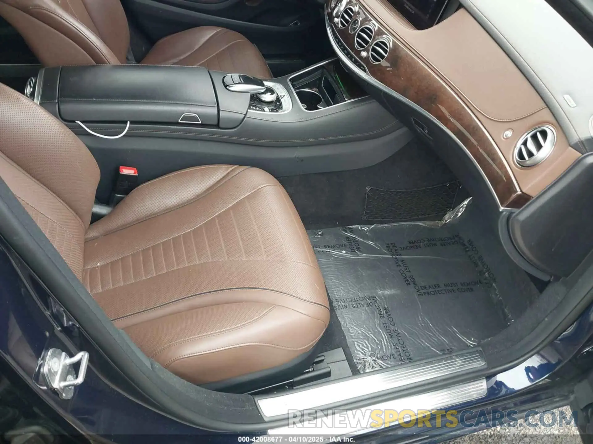 5 Фотография поврежденного автомобиля WDDUG8GB3LA517882 MERCEDES-BENZ S 560 2020
