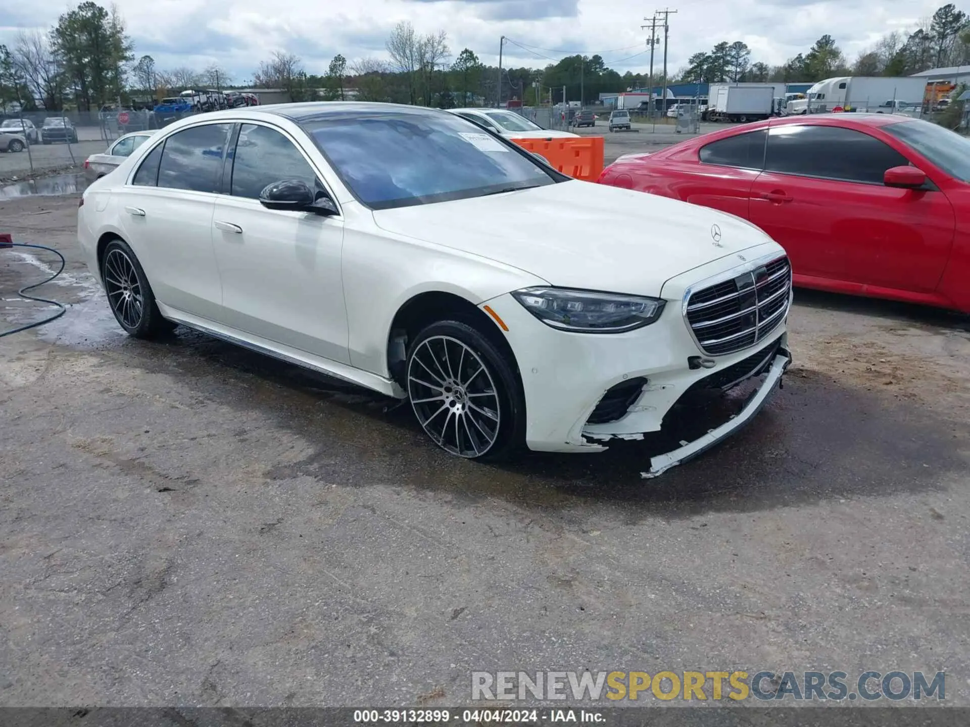 1 Photograph of a damaged car W1K6G7GB2MA057649 MERCEDES-BENZ S 580 2021