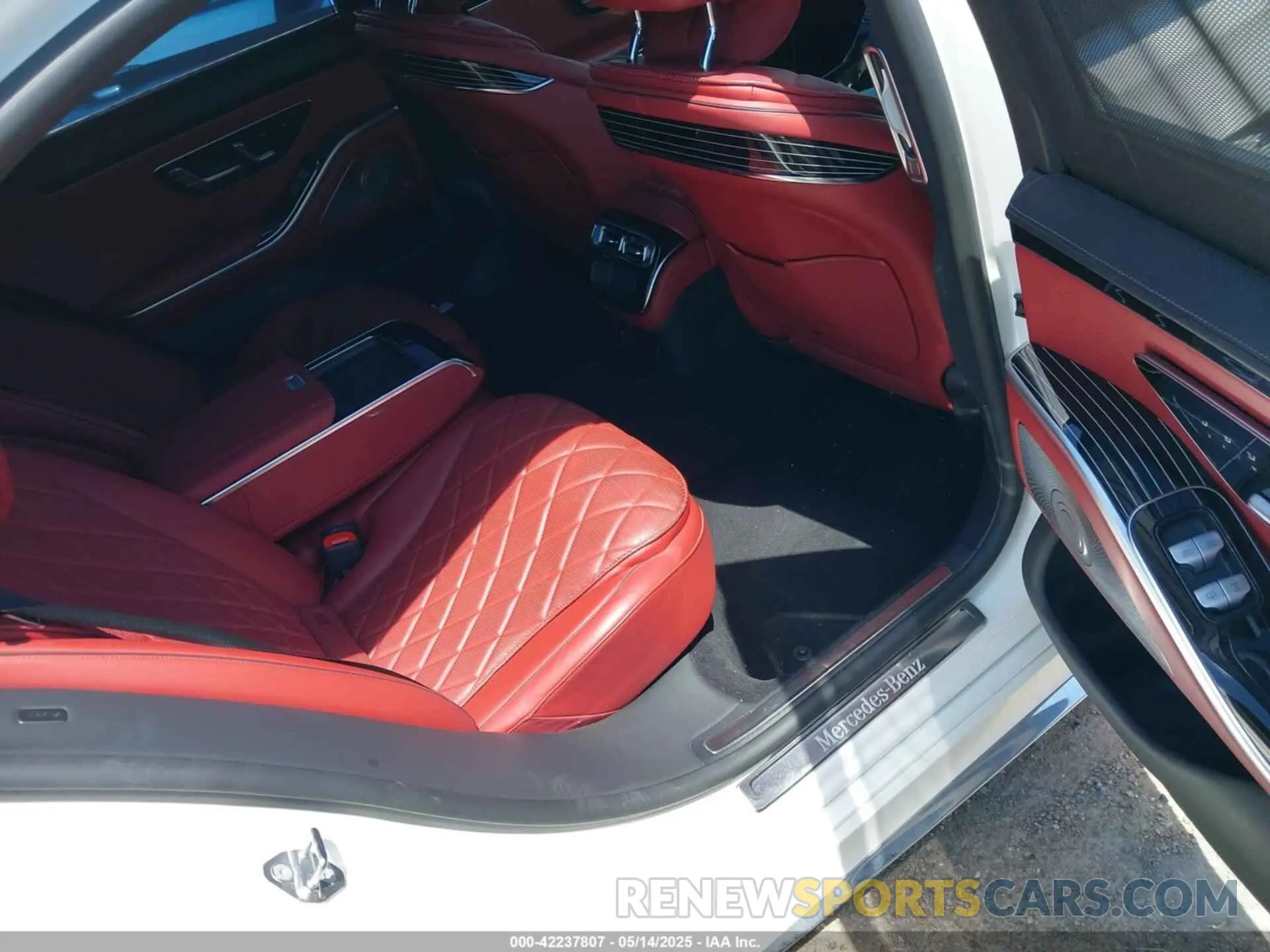 8 Фотография поврежденного автомобиля W1K6G7GB5MA022278 MERCEDES-BENZ S 580 2021