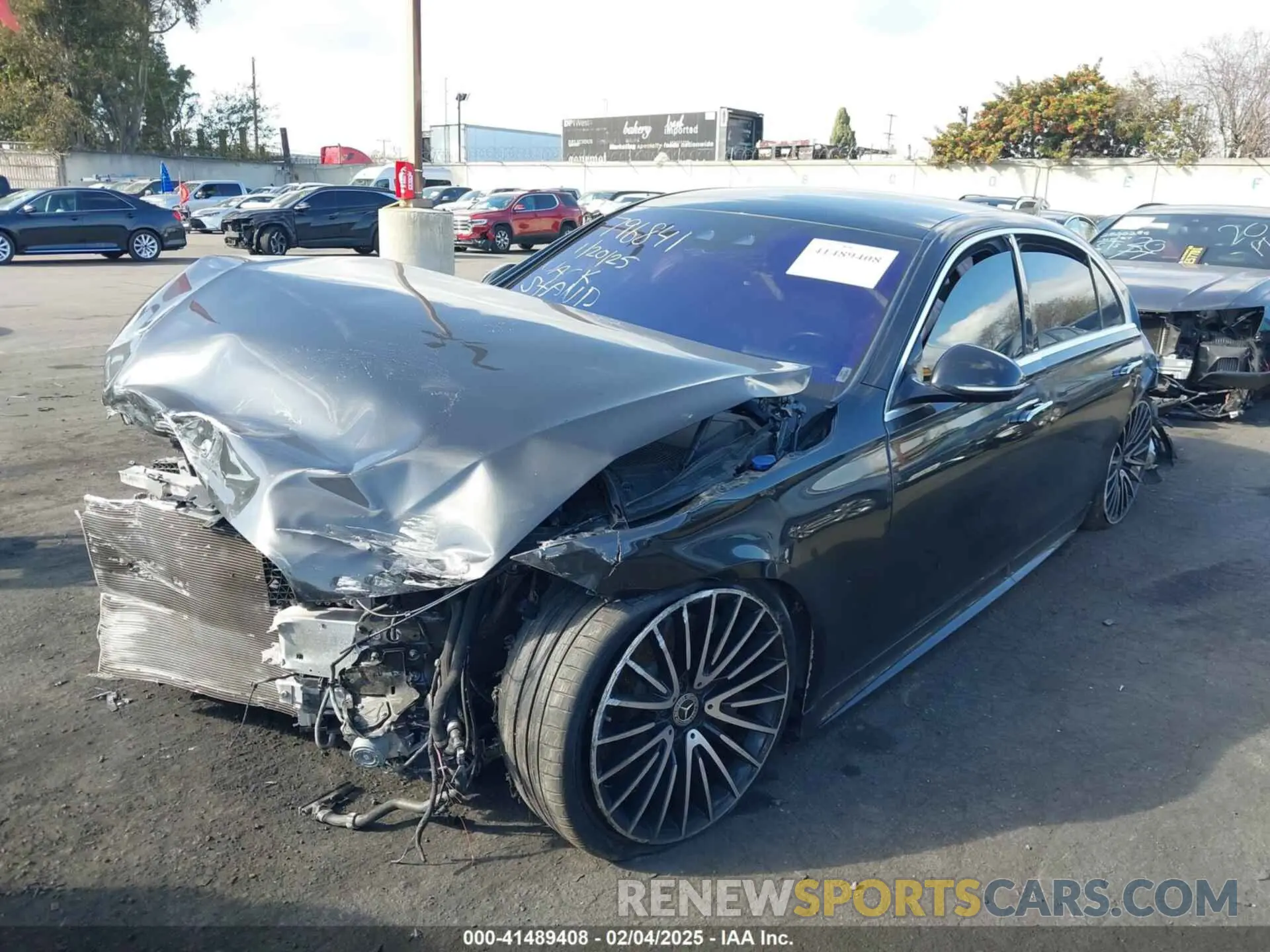 2 Фотография поврежденного автомобиля W1K6G7GB7MA057744 MERCEDES-BENZ S 580 2021