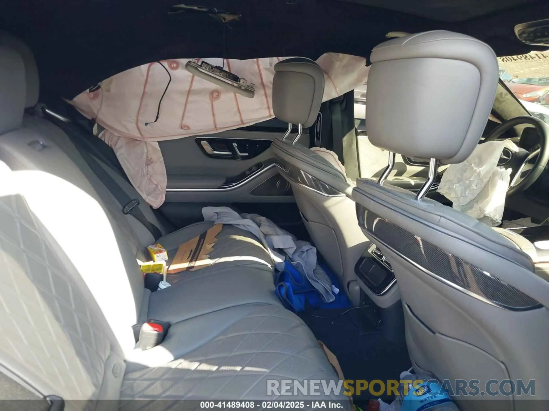 8 Фотография поврежденного автомобиля W1K6G7GB7MA057744 MERCEDES-BENZ S 580 2021