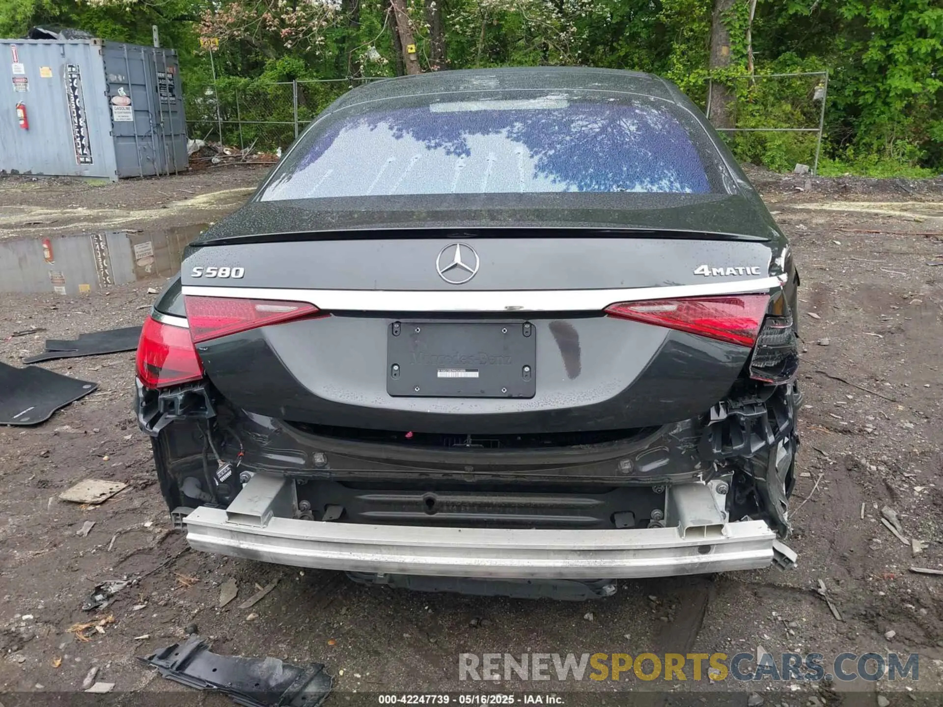 16 Photograph of a damaged car W1K6G7GB3NA065888 MERCEDES-BENZ S 580 2022
