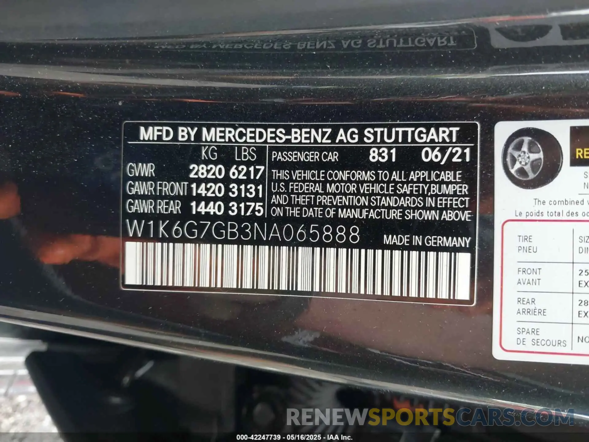 9 Photograph of a damaged car W1K6G7GB3NA065888 MERCEDES-BENZ S 580 2022